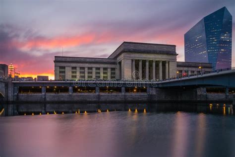 Train Station Philadelphia stock image. Image of dawn - 107355477