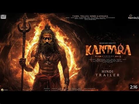 Kantara A Legand Chapter Lhindi Trailer L Rishabh Shetty Movie