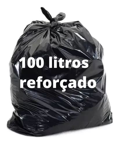 Saco De Lixo 100 Litros Reforçado Uso Pesado 4 Kg MercadoLivre