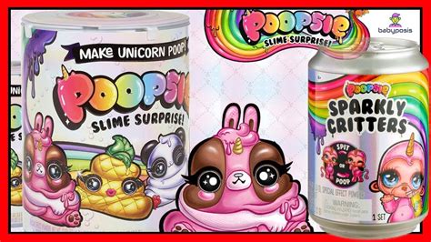 🌈poopsie Slime Sparkly Critters Cutie Tooties Surprise Unboxing And