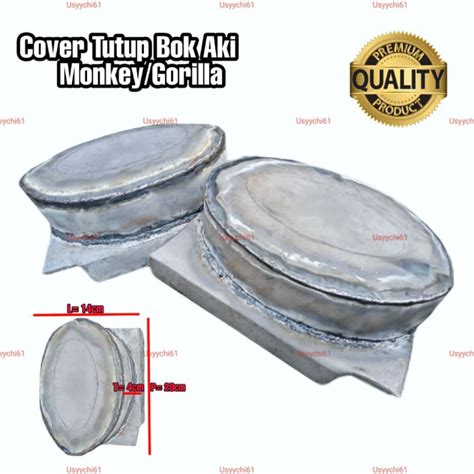 Jual Cover Tutup Bok Aki Accu Samping Set Tepong Monkey Gorilla Custom