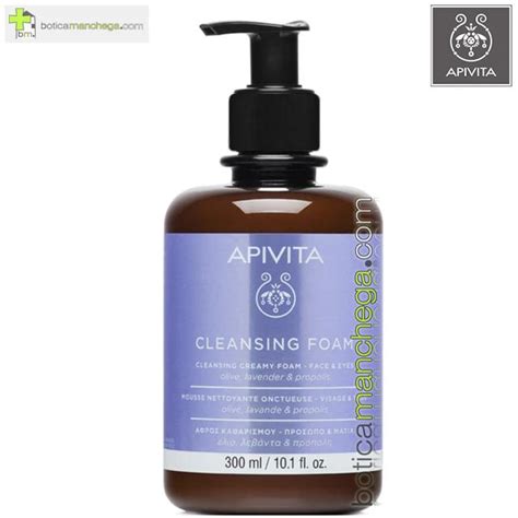 Comprar Crema Espuma Limpiadora Facial Ojos Cleansing Foam Apivita