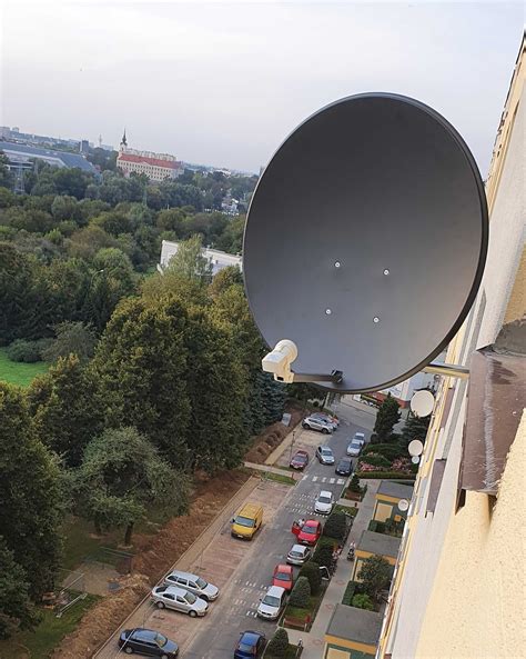 Monta Ustawianie Anten Satelitarnych I Dvb T Monta Kamer Monitoring