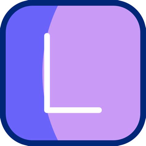 L Basic Accent Lineal Color Icon