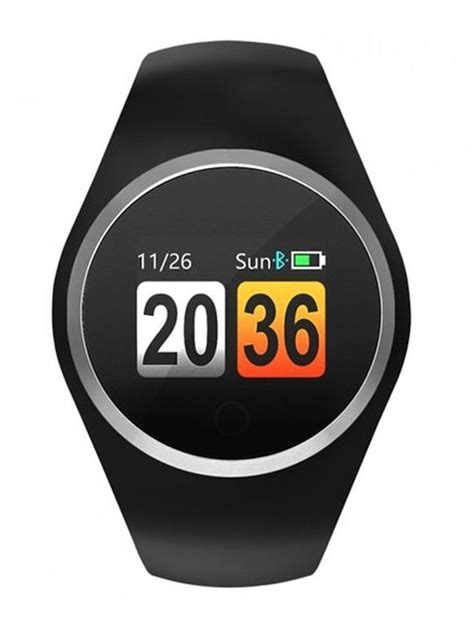 Radiant Beverly Hills Smartwatch With Heart Rate Monitor Black