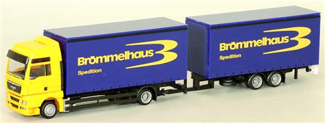 A W M Modell Lkw für Brömmelhaus Spedition Ahaus