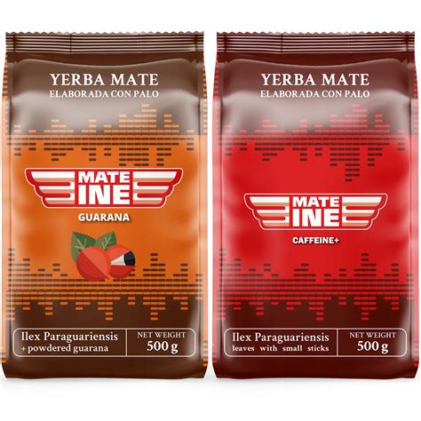 Yerba Mate Mateine Energia Con Guarana Najmocniejsze Paragwaj X G