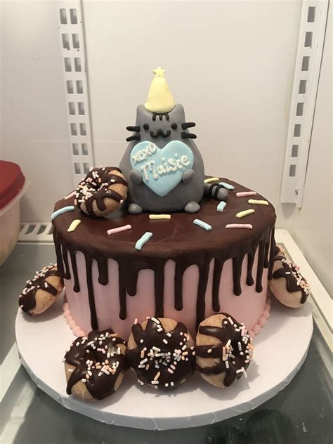 Pusheen The Cat Cake Cake Cat Cake Desserts