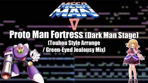 Mega Man 5 Proto Man Fortress Dark Man Stage Touhou Style Arrange