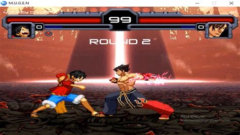 Luffy Vs Jin Kazama Mega Adrenaline Fightwho Will Win One Piece