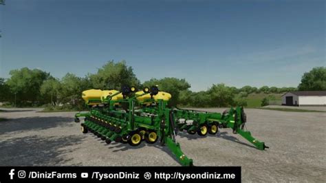 John Deere Db60 24 Row Planter V1000 Fs19 Fs17