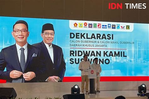 Ridwan Kamil Suswono Solusi Terbaik Jakarta Dari Prabowo