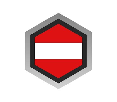 Premium Vector Austrian Flag