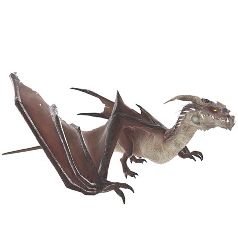 A Dragon Isolated On Trasnparent Background 3d Illustration 26851467 Png