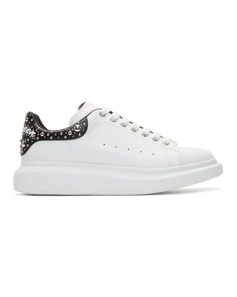 Alexander Mcqueen Black Studded Sneakers Atelier Yuwa Ciao Jp