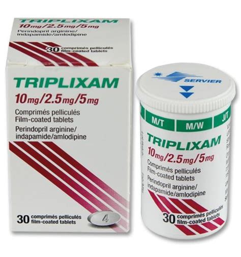 Triplixam X Compr Film Mg Mg Mg Les Laboratoires