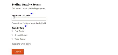 Gravity Forms Tutorial How To Format The Required Field Asterisk