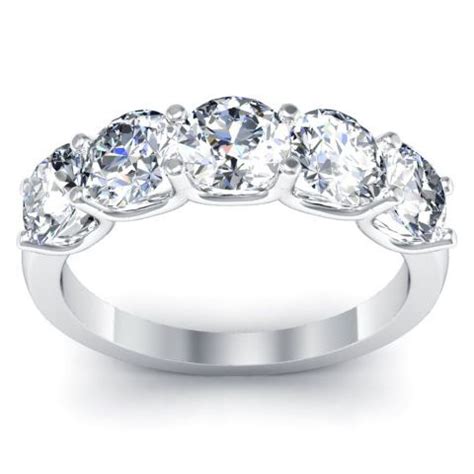 62 best images about 5 Stone Diamond Ring Settings on Pinterest