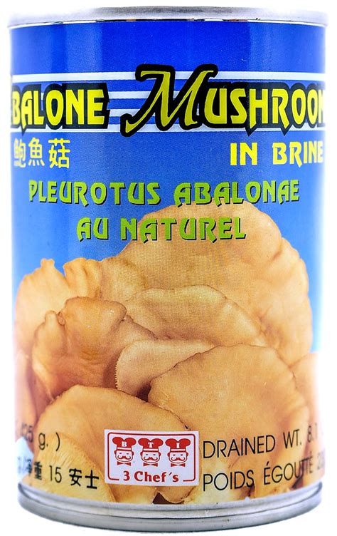 3 CHEF S Abalone Mushroom In Brine 425g TH AFOOD MARKET AS