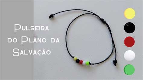 Pulseira do plano da salvação regulável YouTube