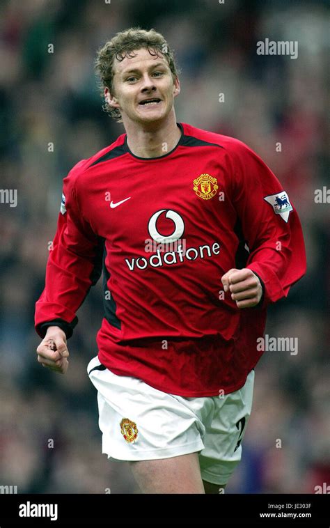 Ole Gunnar Solskjaer Manchester United Fc Old Trafford Manchester