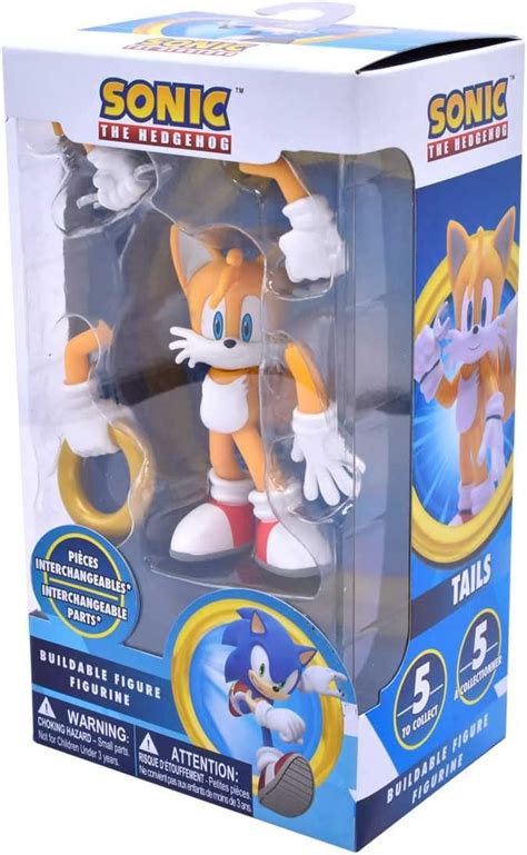 Amazon Sonic The Hedgehog Action Figure Toy Tails Figure With