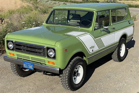 1978 International Harvester Scout II For Sale On BaT Auctions Sold