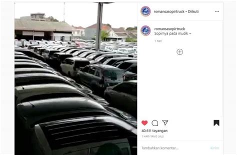 Kondisi Penampungan Mobil Bekas Taksi Online Penuh Ditinggal Mudik