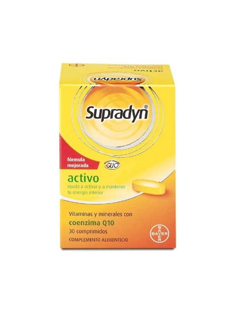 Supradyn Activo 30 Comprimidos Eficientefarma