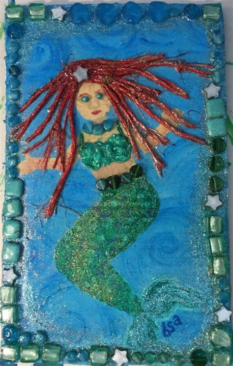 Folk Art Mermaid