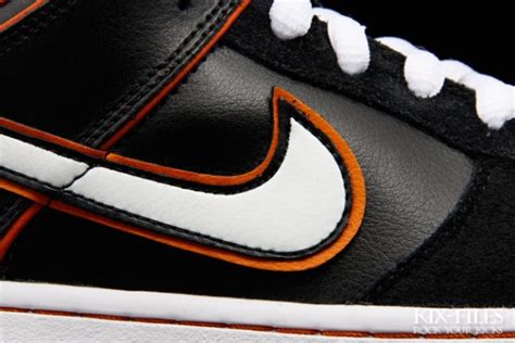 Nike SB Dunk Low - Black - White - Orange Blaze - SneakerNews.com