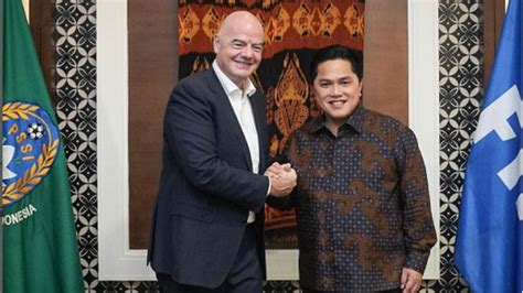 Ketua Umum PSSI Erick Thohir Kirim Surat Ucapan Terima Kasih Buat