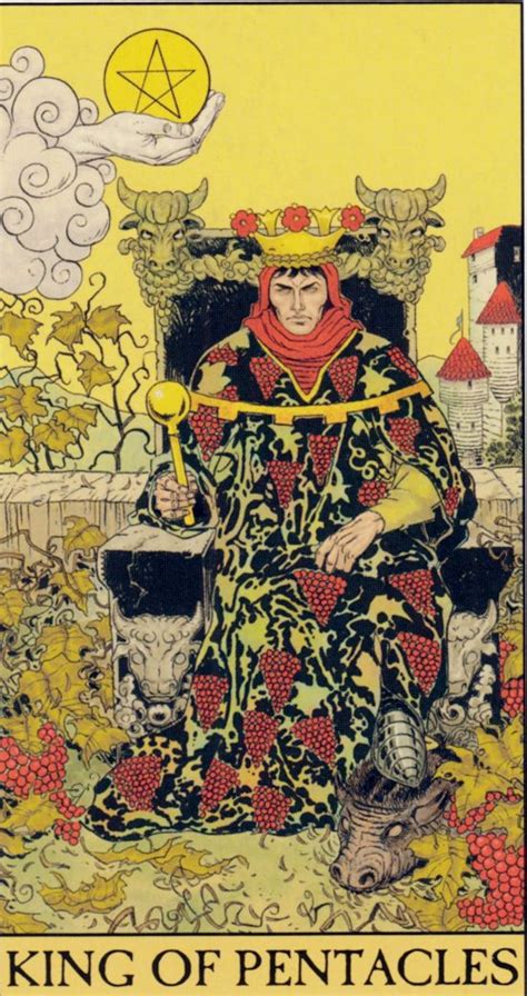 King Of Pentacles Before Tarot Simona Rosi Eon With P Alligo C