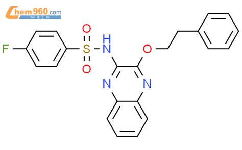 648886 53 7 Benzenesulfonamide 4 Fluoro N 3 2 Phenylethoxy 2