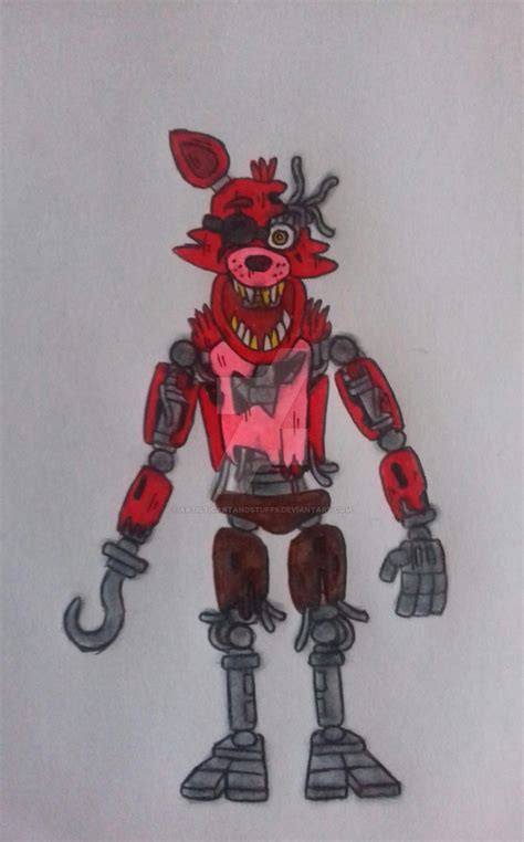 How To Draw Withered Foxy Drawing Rjuuc Edu Np