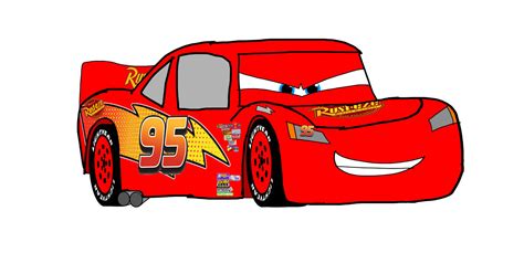 Lightning McQueen (Illustrated) by Eliascarsjohnson1 on DeviantArt