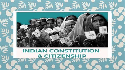 Indian Citizenship Act And Nationality Pptx