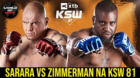 Tomasz Sarara Vs Eroll Zimmerman Na Ksw Youtube