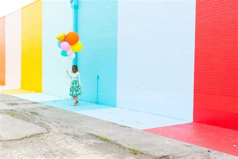 Love The Sugar And Cloth Color Wall In Houston Texas