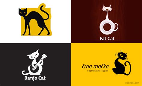 30 Creative Cat Logo Design Examples For Your Inspiration