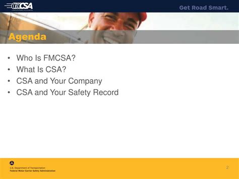 Ppt Compliance Safety Accountability Csa And Drivers Powerpoint