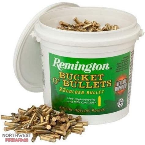 Wts Or Remington 22lr Bucket O Bullets 1400 Rounds 100 Northwest Firearms