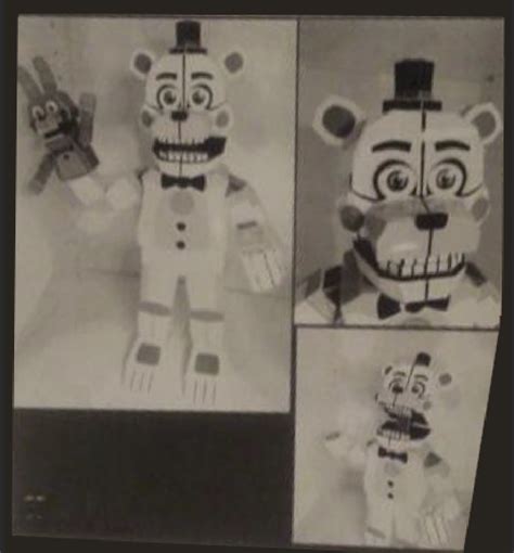 Funtime Freddy Papercraft By Rabbitarchives On Deviantart