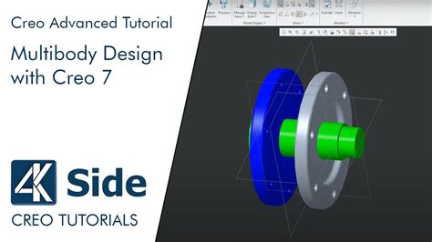 Multibody Design With Creo Creo Advanced Tutorial Youtube