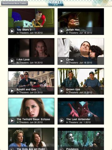 Reelzchannel Releases Naked Trailers App For Ipad Iclarified