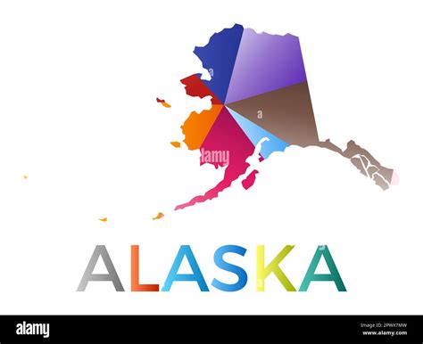 Alaska Triangle Map Hi Res Stock Photography And Images Alamy