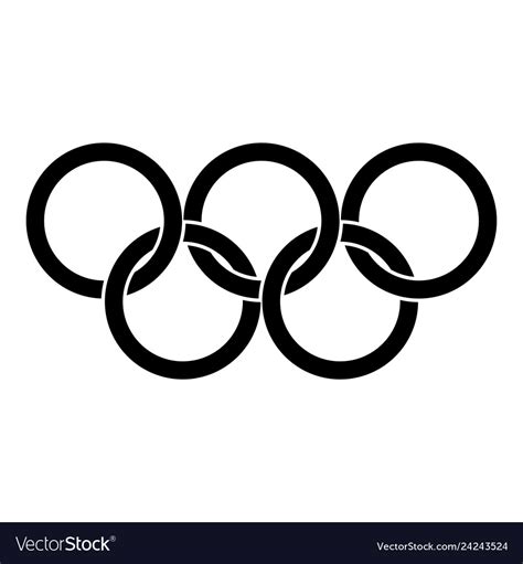 Olympic Rings Logo Vector