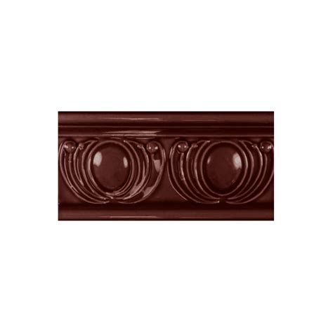 Teapot Brown Plain Wall Tile Victorian Wall Tile Firetile Ltd