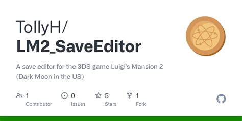 GitHub TollyH LM2 SaveEditor A Save Editor For The 3DS Game Luigi S