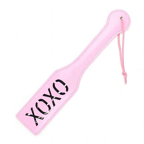 Pu Leather Spank Paddle Perfect Fetish Bdsm Toy For Submissive Slave